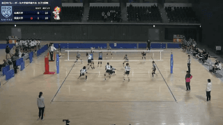 全日本バレーボール大学選手権大会 Rコート 女子 2回戦【見逃し配信】