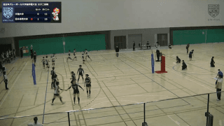 全日本バレーボール大学選手権大会 Tコート 女子 2回戦【見逃し配信】