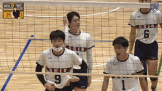 全日本バレーボール大学選手権大会 Eコート 男子 2回戦【見逃し配信】