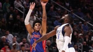 キリアン・ヘイズが土壇場で連続3Pを炸裂…ピストンズがマブスとのオーバータイムを制す