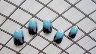 ビジユニの“袖風デザイン”　グラデーションが鮮やかな「西武ネイル」の作り方