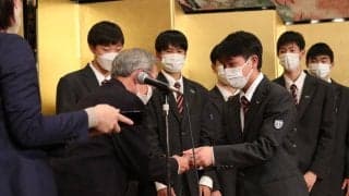 東山高がインターハイ優勝祝賀会を開催 300人を超える関係者が初の偉業をたたえる