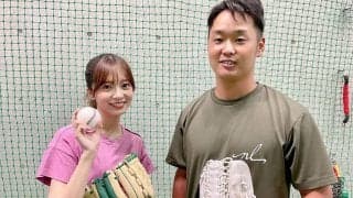 野球大好き美女キャスターがお忍び潜入　プロ選手が“潰される”衝撃の練習機器を体感