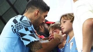 最後のW杯に臨んだスアレス｢4歳の息子は…｣