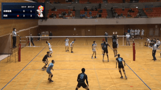 全日本バレーボール大学選手権大会 Jコート 男子 3回戦【見逃し配信】
