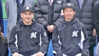 「空振りOK」　ロッテ・井口前監督と鳥谷敬氏が子どもたちに伝えた野球の楽しさ