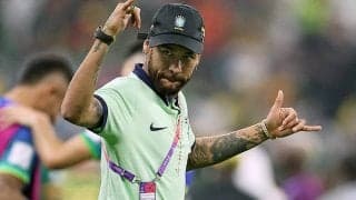 ネイマールがチーム練習に復帰！　終始笑顔でメニューこなす