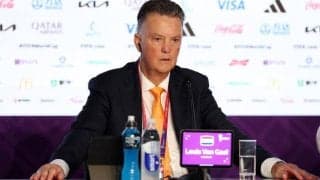 完勝のアメリカ戦を振り返るファン・ハール監督｢ハーフタイムにとても厳しい言葉を口にした｣