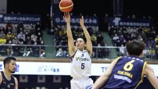 逆転3Pを沈めた河村勇輝が2日連続キャリアハイ更新の34得点…横浜BCが宇都宮に連勝