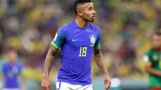 W杯離脱のジェズス、アーセナルに戻りヒザの手術へ…復帰は3カ月後か