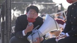 応援席もオール早稲田！　３年ぶりの全早慶野球戦応援