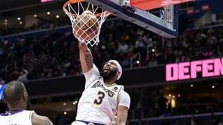 55得点を奪ったレイカーズのAD「支配してやるというマインドセットで向かっている」