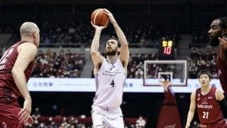 島根が敵地で川崎にリベンジ…ニック・ケイが33得点を奪い1勝1敗のイーブンに