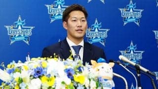 デザイン変更でもう見られない？　京田のDeNA現行ユニ姿が「似合ってる」「貴重」