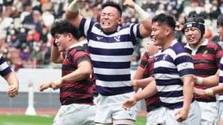 「よっしゃー！」早明戦で191cmの巨漢LOが吠えた。「早稲田大にスクラムで受けているようじゃ…」