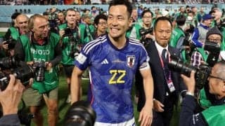 「これで福が来ます」吉田麻也の待ち受け画像は三笘の“奇跡の1ミリ” ファンも「真似した」「同じことしてる」