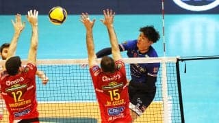 石川祐希のミラノ　昨季王者のルーベに敗れる