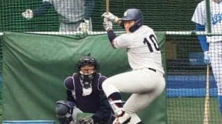 ２年後のドラフトを賑わす超逸材。大商大の渡部聖弥が大学日本代表候補合宿で極上の打撃術を見せつけた