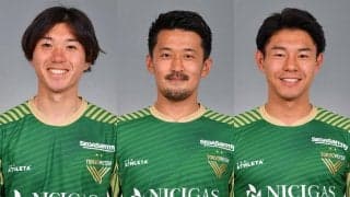 東京VがDF深澤大輝、FW阪野豊史、FW河村慶人の3選手と契約を更新