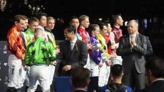 【香港国際騎手招待】S.デソウサ騎手とT.マーカンド騎手が同点でV