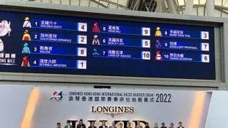 キャリア13戦連対率100% ゴールデンシックスティに次ぐ強豪が香港マイルに登場