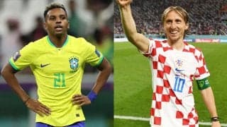 「世界一ほっこりする宣戦布告」ブラジル代表FWからモドリッチへ、W杯準々決勝で当たる両者が心温まる掛け合い