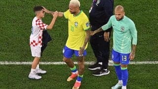 夢破れたネイマールが号泣…ペリシッチ息子が慰める