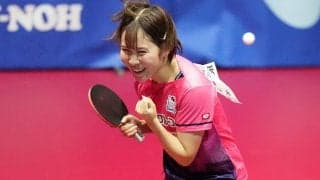 パリ五輪代表選考レースで3位に浮上！平野美宇が2カ月で見せた進化