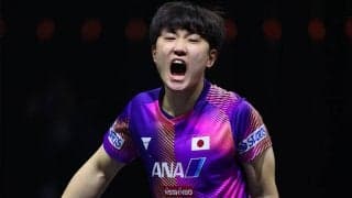 張本智和 世界ランク自己最高2位に浮上！現行の世界ランクでは日本男子歴代最高＜卓球・男子 最新世界ランク＞