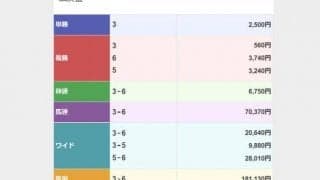 高知競馬の3連単配当レコードが更新！ 7-10-11番人気決着で727万馬券に