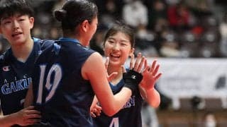 3ポイントシュート6本を含む22得点を奪取した愛知学泉大・森美月…「4年生を支えたい」