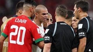 ペペがアルゼンチン人主審に激怒｢追加タイムが8分だけだった｣