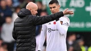 ユナイテッド、C・ロナウドに代わる選手獲得へ！　テン・ハグ監督が認める