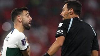 W杯終戦…ブルーノ、負け認めるも「勝ち残る国の審判が裁くのは変」