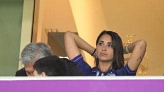 「とてもかわいい」「本物の女王」メッシ妻、アントネラ・ロクソさんがクロップトップで恒例の歓喜ショット公開