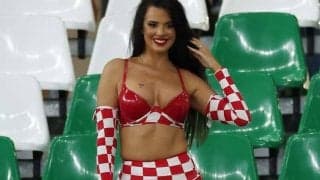 W杯で優勝したら“ヌード”に？クロアチアのセクシー美女サポーターが広まる噂に言及