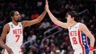 ネッツがウィザーズに勝利…渡邊雄太が復帰2戦目で2得点2リバウンド1ブロック、八村塁は欠場