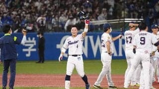 “サヨナラ賞”年間大賞　セは燕・丸山和郁、パはオリックス・宗佑磨…NPB発表