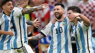 アルゼンチンがクロアチアに完勝で2大会ぶりの決勝進出！　メッシのメモリアル弾にアルバレスが2発《カタールW杯》