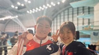 [水泳] ジャパンオープン2022（50m）川端初の表彰台入り！