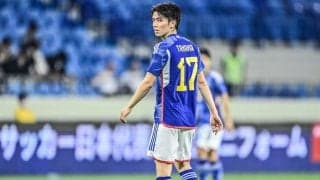 「碧顔ちっちゃ！」田中碧ニュース番組出演時の画像が公開される！ W杯帰りの日本代表が選んだ「今年の漢字」も番組内で発表！