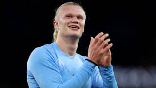 「やべえカッコいい」準備着々のハーランド、白い息を吐く姿にファン戦慄「怖すぎる」「WC後が待ちきれない」