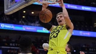 ジャズがペリカンズを延長戦で撃破…クラークソンとマルカネンで合計70得点を叩き出す