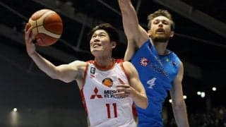 脳震盪で3選手を欠く名古屋Dが9人で島根を撃破…須田侑太郎が今季最多16得点