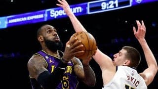 レイカーズがナゲッツ撃破…レブロンが3試合連続30得点越え、ラスはベンチスタートでトリプルダブル