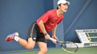 石井が室内インカレ３位に─2022年度 全日本学生室内テニス選手権大会