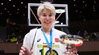 大会MVPの渡嘉敷来夢が総括…「選手の自覚が芽生えたことが優勝につながりました」