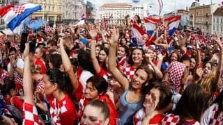 熱量はアルゼンチンに劣らず！W杯3位のクロアチア、サポーターが首都の広場を埋め尽くす