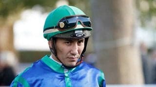 B.ムルザバエフ騎手がJRA初勝利 「日本の競馬ファンのために頑張る」