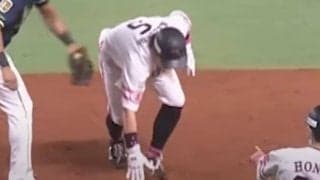 油断大敵の“トリックアウト”は「初めて見た」　ファン驚愕…鷹でトップの130万再生